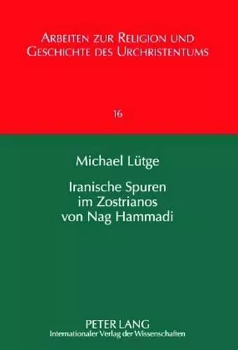 Iranische Spuren Im Zostrianos Von Nag Hammadi cover