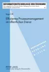 Effizientes Prozessmanagement Im Oeffentlichen Dienst cover