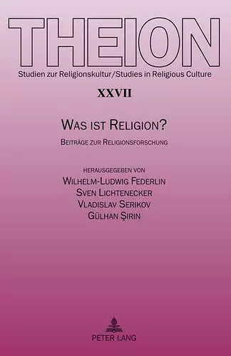 Was Ist Religion? cover