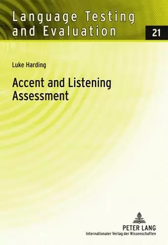 Accent and Listening Assessment cover