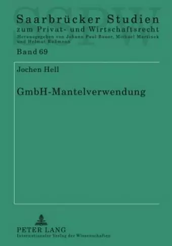 Gmbh-Mantelverwendung cover