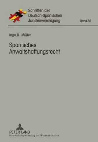 Spanisches Anwaltshaftungsrecht cover