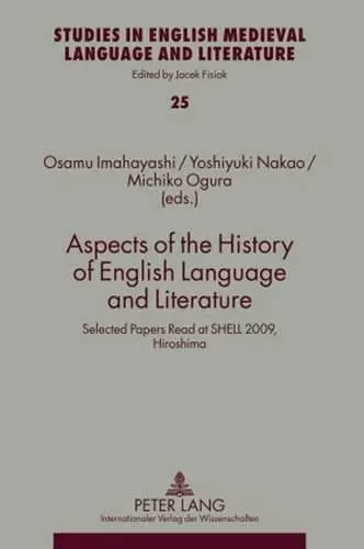 Aspects of the History of English Language and Literature cover