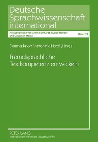 Fremdsprachliche Textkompetenz Entwickeln cover