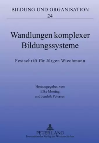 Wandlungen Komplexer Bildungssysteme cover