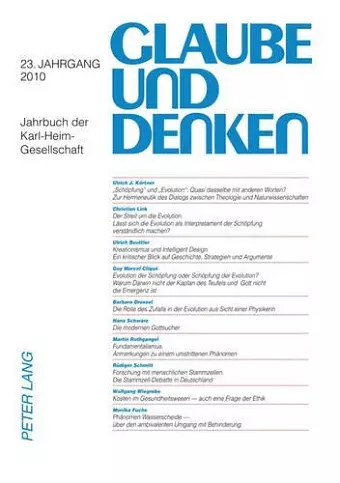 Glaube und Denken cover