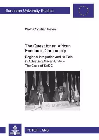 The Quest for an African Economic Community cover