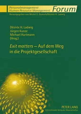 «Exit Matters» - Auf Dem Weg in Die Projektgesellschaft cover