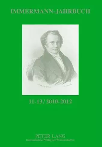 Immermann-Jahrbuch 11-13 / 2010-2012 cover