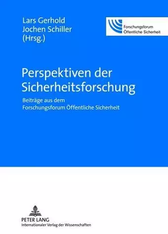 Perspektiven Der Sicherheitsforschung cover