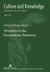 Woerterbuch Des Konstruktiven Realismus cover