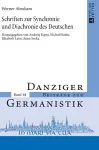 Schriften zur Synchronie und Diachronie des Deutschen cover