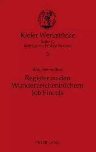 Register Zu Den Wunderzeichenbuechern Job Fincels cover