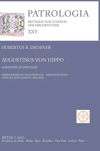 Augustinus von Hippo- Sermones ad populum cover