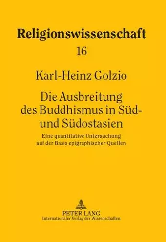 Die Ausbreitung Des Buddhismus in Sued- Und Suedostasien cover