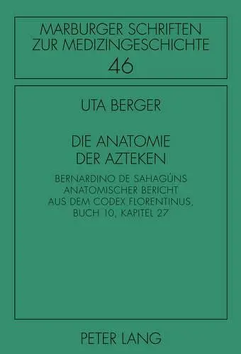 Die Anatomie der Azteken cover