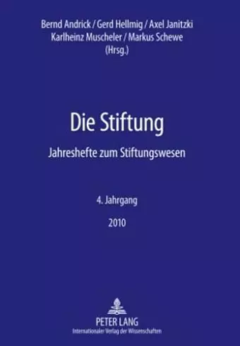 Die Stiftung cover