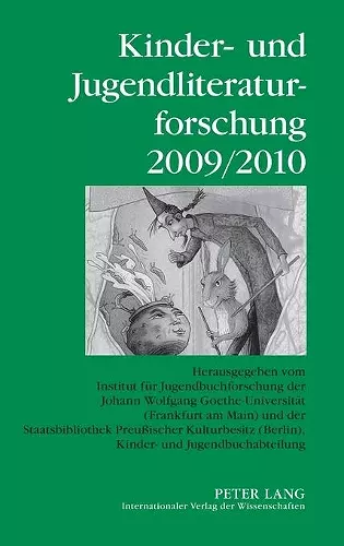 Kinder- und Jugendliteraturforschung 2009/2010 cover