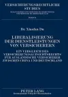 Liberalisierung Der Dienstleistungen Von Versicherern cover