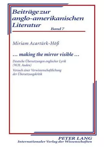 ... Making the Mirror Visible ... cover