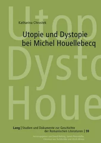 Utopie Und Dystopie Bei Michel Houellebecq cover