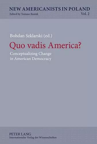 Quo vadis America? cover