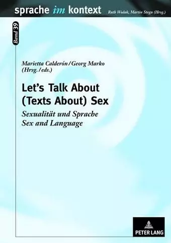 Let’s Talk About - (Texts About) Sex cover