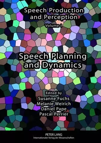 Speech Planning and Dynamics cover