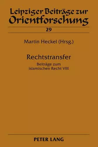 Rechtstransfer cover