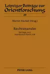 Rechtstransfer cover