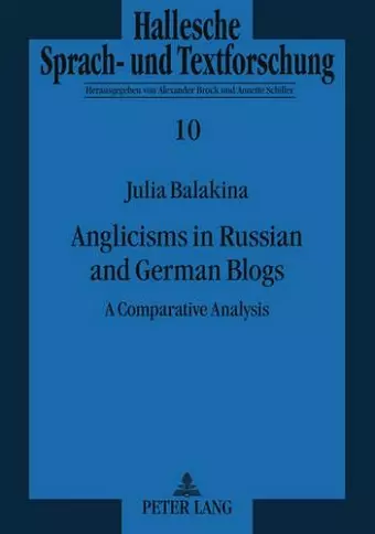 Anglicisms in Russian and German Blogs cover