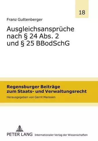 Ausgleichsansprueche Nach § 24 Abs. 2 Und § 25 Bbodschg cover