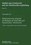 Diskriminierung Aufgrund Der Religion Im Deutschen Und Franzoesischen Arbeitsrecht cover