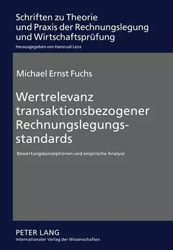 Wertrelevanz Transaktionsbezogener Rechnungslegungsstandards cover