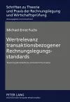 Wertrelevanz Transaktionsbezogener Rechnungslegungsstandards cover