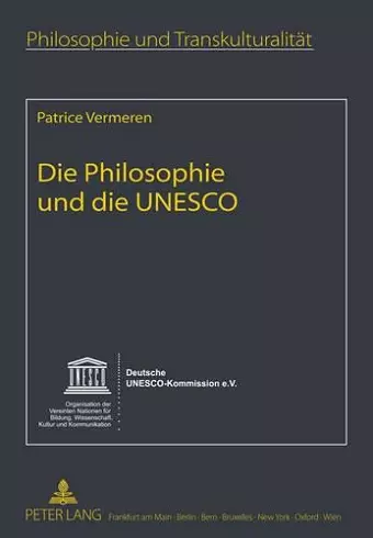 Die Philosophie Und Die UNESCO cover