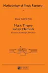 Music Theory and its Methods cover