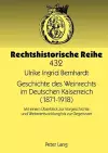 Geschichte Des Weinrechts Im Deutschen Kaiserreich (1871-1918) cover