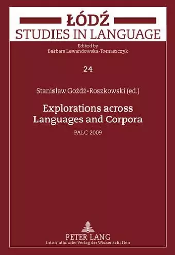 Explorations across Languages and Corpora cover