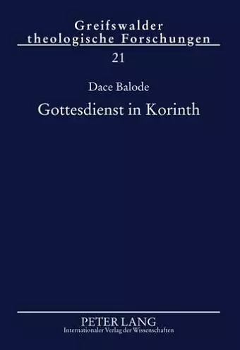 Gottesdienst in Korinth cover