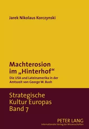 Machterosion Im «Hinterhof» cover