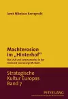 Machterosion Im «Hinterhof» cover