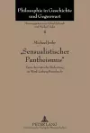 «Sensualistischer Pantheismus» cover