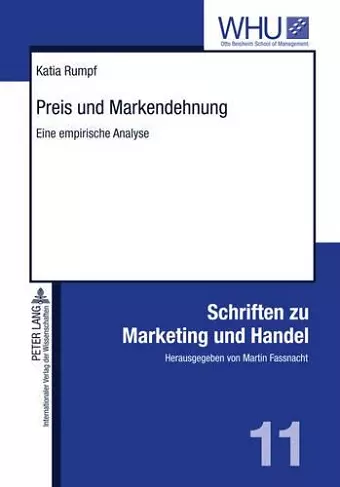 Preis Und Markendehnung cover