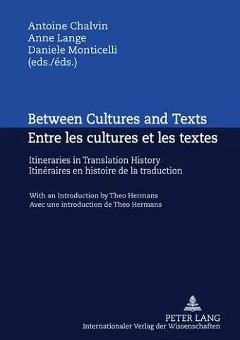 Between Cultures and Texts- Entre les cultures et les textes cover