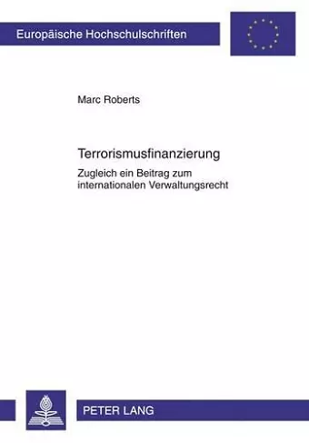 Terrorismusfinanzierung cover