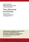 Text, Discourse and Society cover