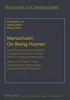 Menschsein- On Being Human cover