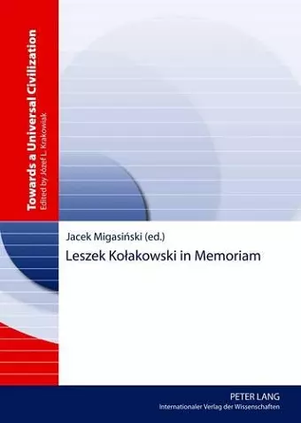 Leszek Kołakowski in Memoriam cover