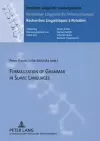 Formalization of Grammar in Slavic Languages cover